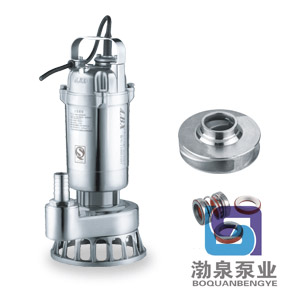 WQ3-9-0.37S_不銹鋼養殖用潛水排污泵